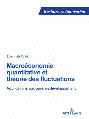 cover image of Macroéconomie quantitative et théorie des fluctuations